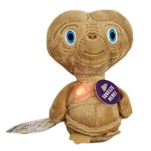 Hallmark itty bittys E.T. The Extra-Terrestrial Beanbag Plush W/ Light Up Heart